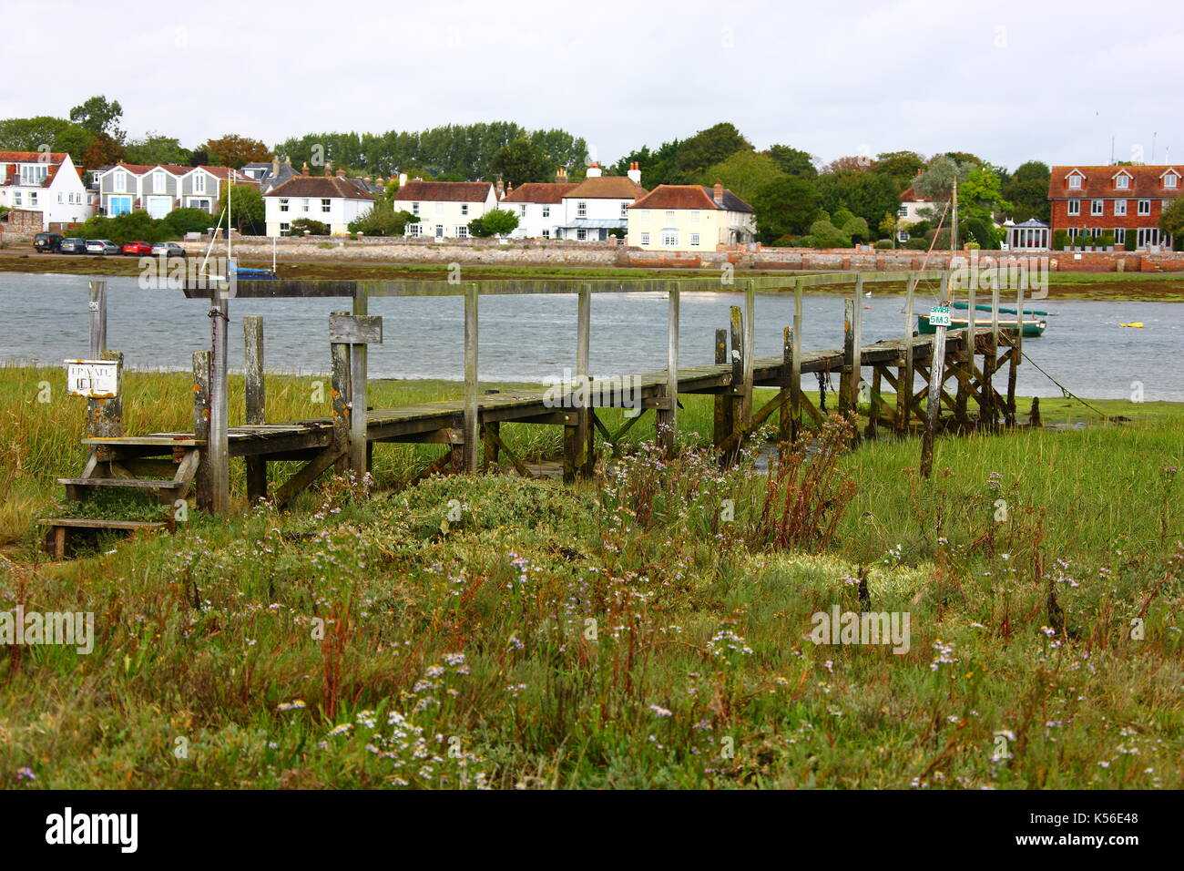 Bosham porto. Foto Stock