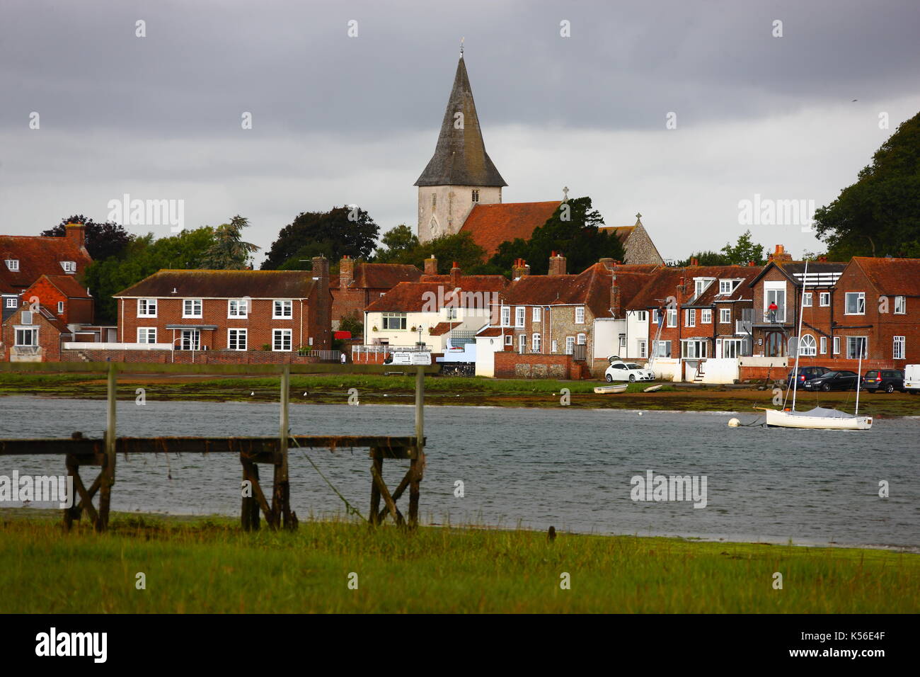 Bosham porto. Foto Stock