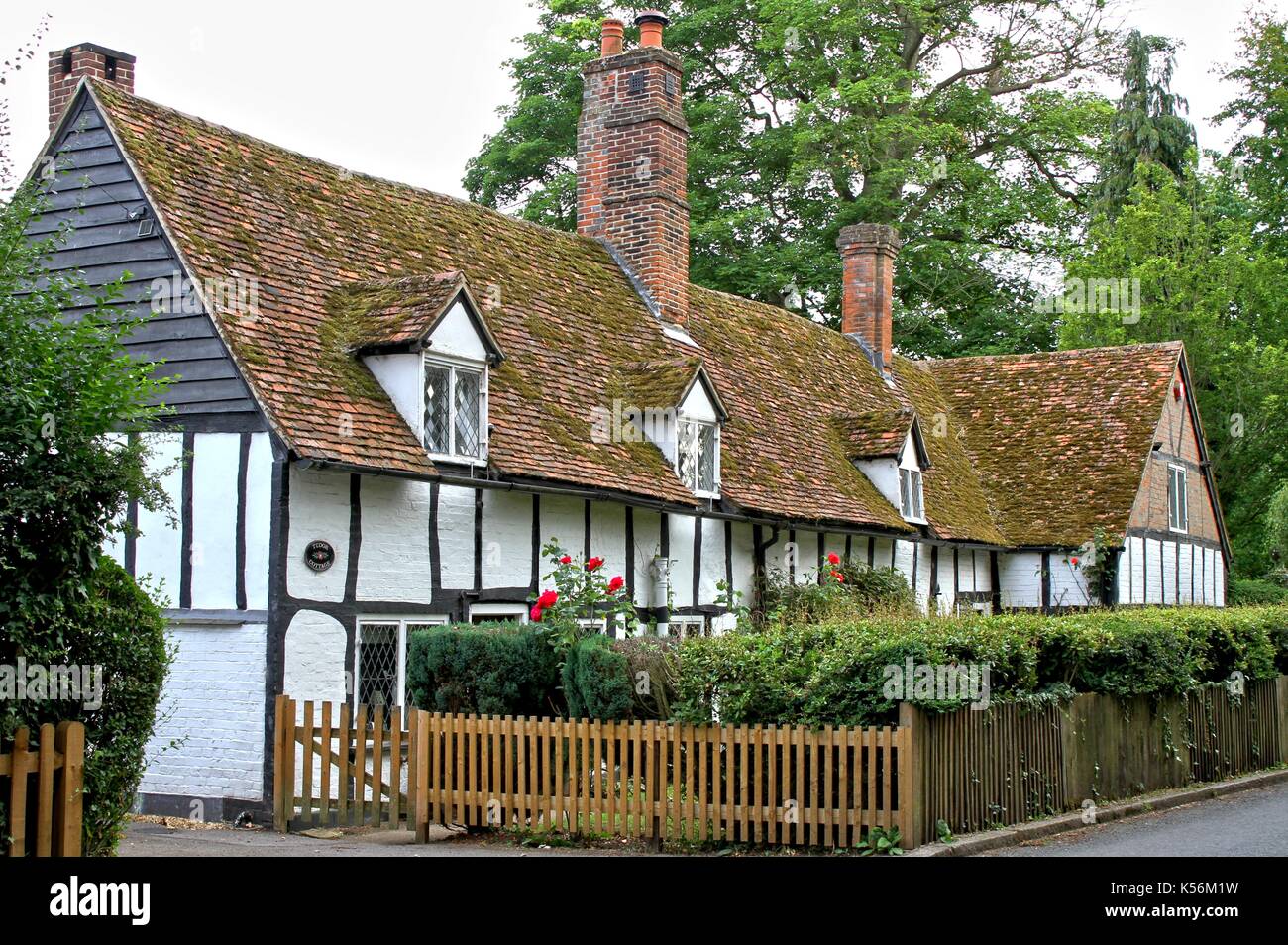 Tudor cottage Foto Stock