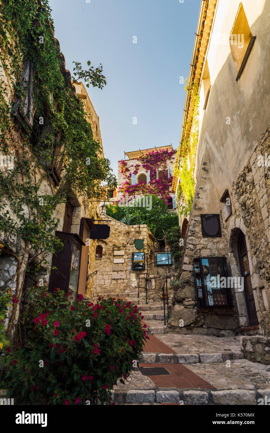 Affascinante casa provenzale in Eze, Cote d'Azur, in Francia Foto Stock