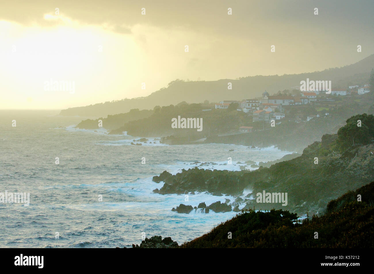 Lages do Pico. Isole Azzorre, Portogallo Foto Stock