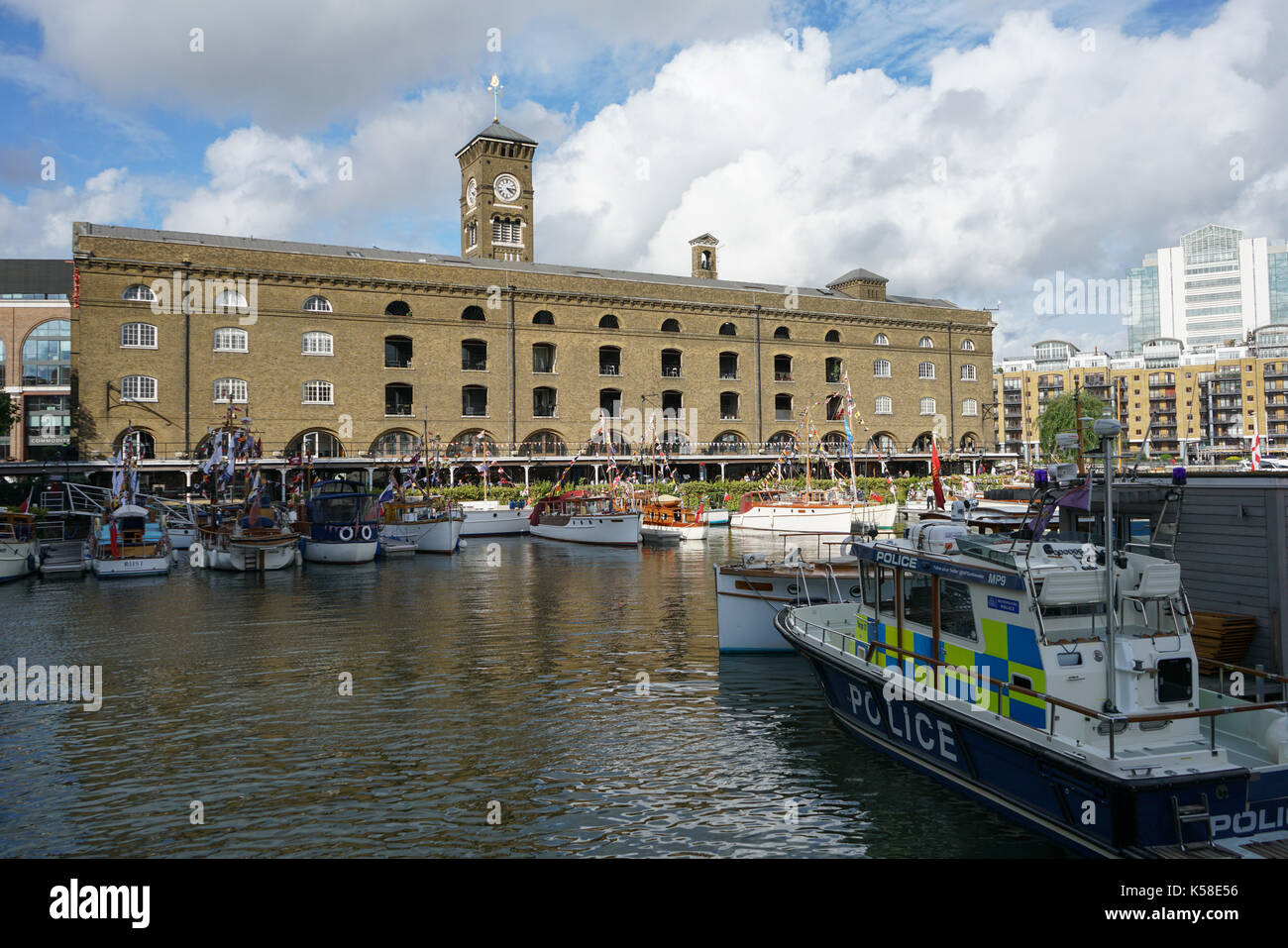 Londra, Inghilterra, Regno Unito. 8 settembre 2017. il nono anno di classic boat festival presso il st. Katharine Docks, Londra, Regno Unito. Foto Stock