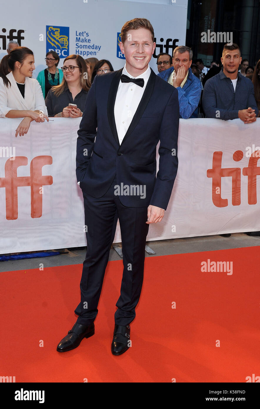 Toronto, Ontario, Stati Uniti d'America. 7 Sep, 2017. 07 settembre 2017 - Toronto ontario canada - Scott Arthur. 2017 Toronto international film festival - ''borg mcenroe/'' Premiere detenute a Roy Thomson Hall. Photo credit: brent perniac/admedia credito: brent perniac/admedia/zuma filo/alamy live news Foto Stock