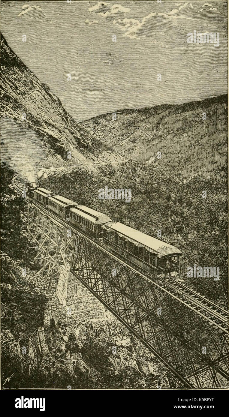 'Own East LATCH Strings; o Seashore, laghi e montagne vicino alla ferrovia di Boston e Maine. Descrittivo della regione turistica del New England' (1887) Foto Stock