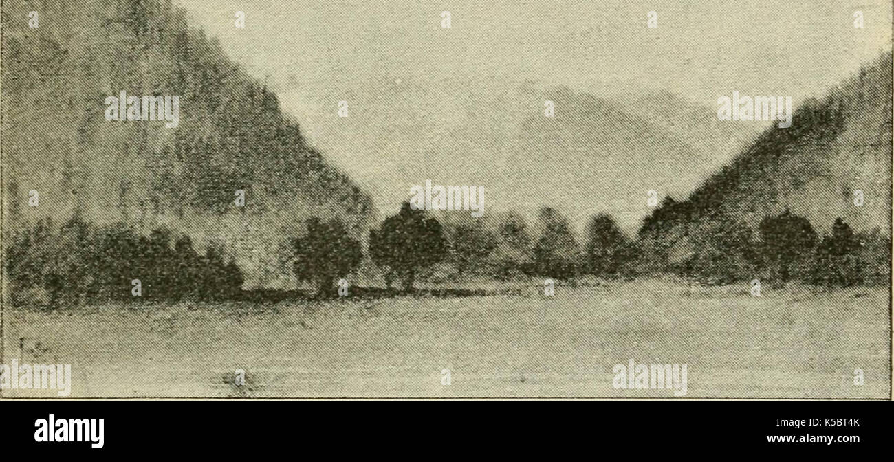 'Own East LATCH Strings; o Seashore, laghi e montagne vicino alla ferrovia di Boston e Maine. Descrittivo della regione turistica del New England' (1887) Foto Stock