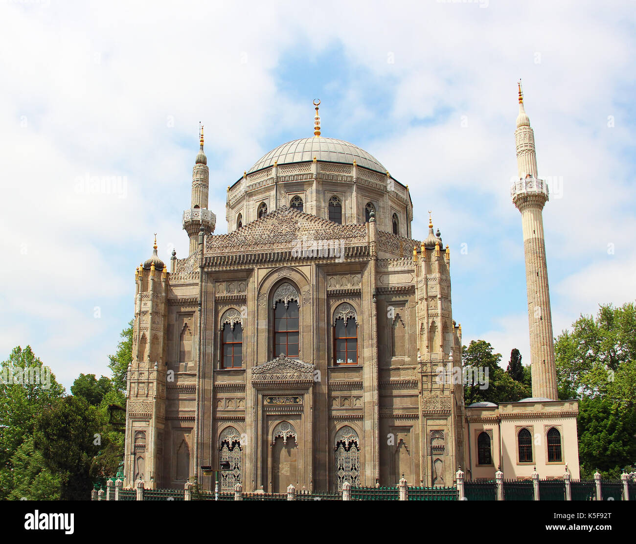 Pertevniyal valido? La moschea del sultano (noto anche come aksaray valido? moschea), istanbul, Turchia Foto Stock