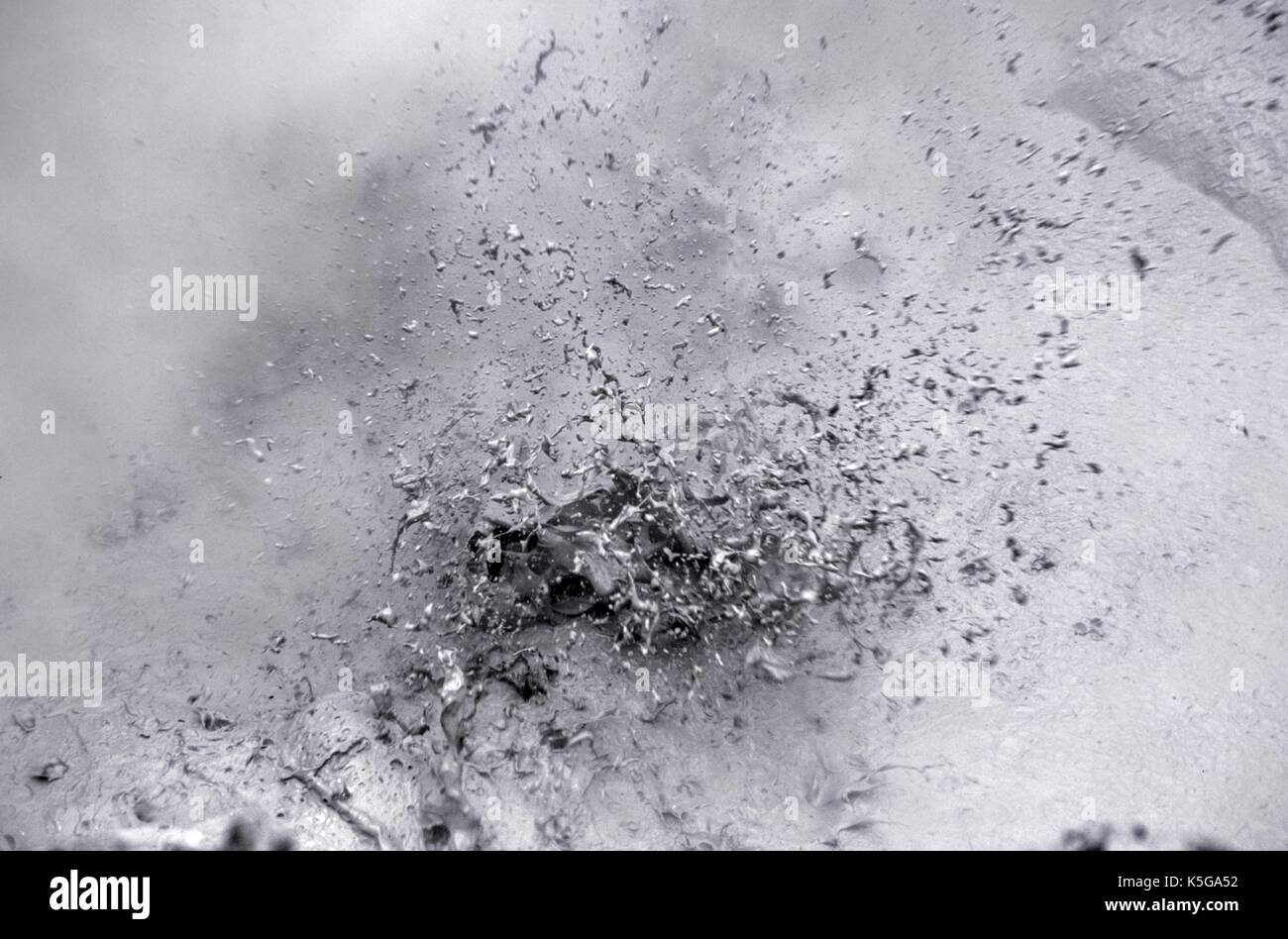 Vulcanica di fango caldo rincon de la Vieja volcano Costa Rica Foto Stock