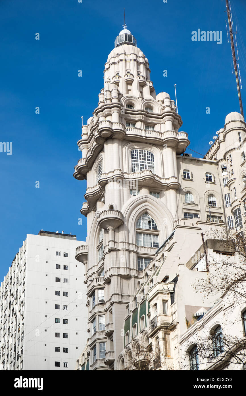 Antico edificio storico a buenos aires, Argentina Foto Stock