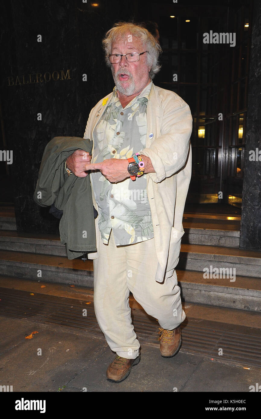 Bill Oddie al Daily Mirror and RSPCA Animal Hero Awards 2017 alla Grosvenor House, Londra, Regno Unito, 7 settembre 2017. Crediti: Alamy Live News Foto Stock