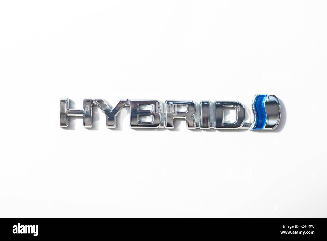 Belgrado, Serbia - marzo 28, 2017: dettaglio della Toyota Prius ibrida auto a Belgrado in Serbia. Toyota Prius è un full hybrid automobile elettrica manufactur Foto Stock