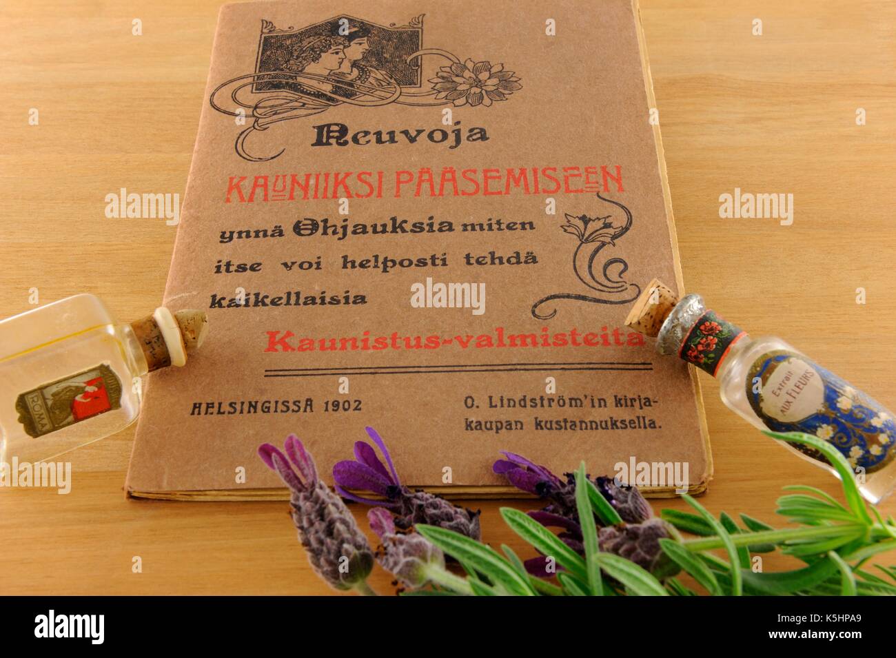 ' Le linee guida su come diventare più bello e consigli su come si può facilmente fare tutti i tipi di prodotti di bellezza da soli." quindi non preoccupatevi se avete Foto Stock