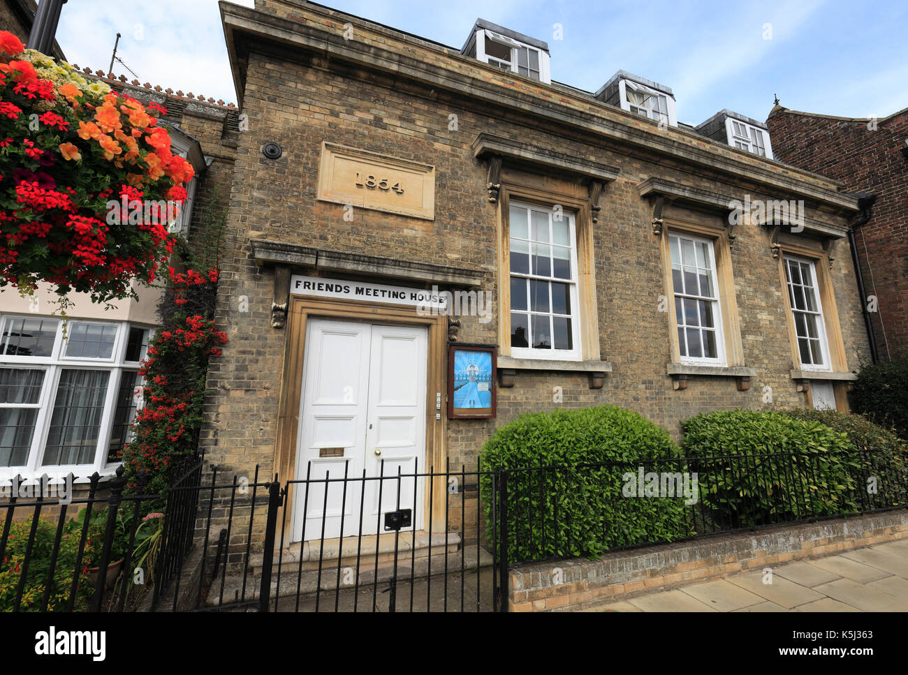 Amici Meeting House, Wisbech, Cambs, Regno Unito. Foto Stock