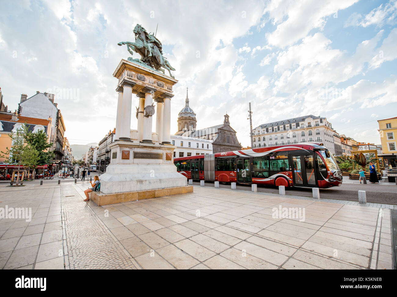 Clermont-ferrand città in Francia Foto Stock