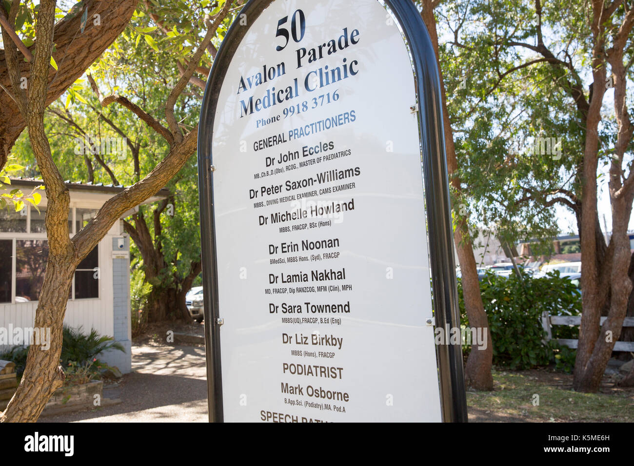 I medici GP Medical Center clinic in Sydney, Nuovo Galles del Sud, Australia Foto Stock