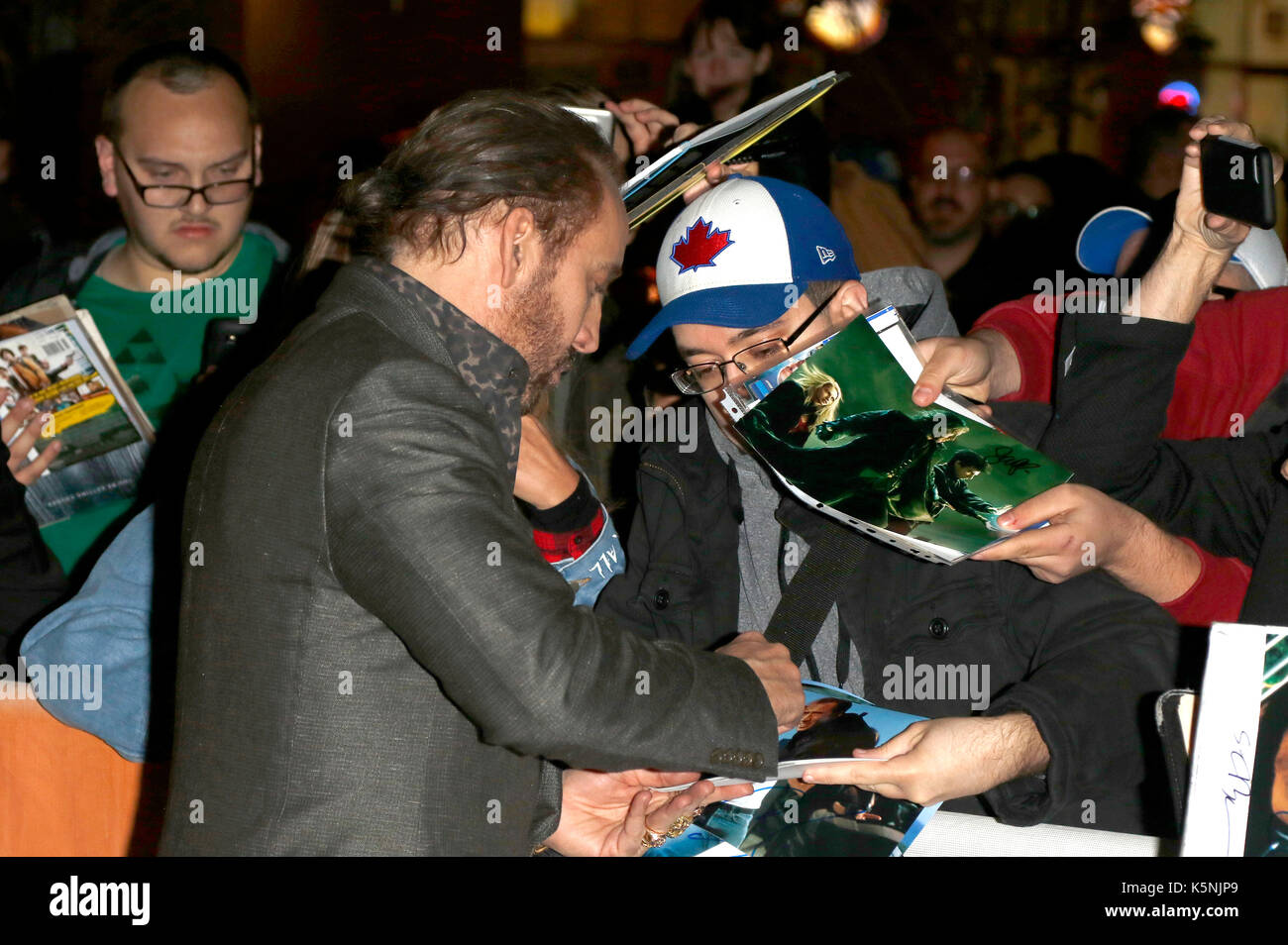 Toronto, Canada. Il 9 settembre, 2017. Nicolas Cage frequentando il 'Mamma e papà' premiere durante la XLII toronto international film festival al Teatro ryerson il 09 settembre 2017 a Toronto in Canada credit: geisler-fotopress/alamy live news Foto Stock