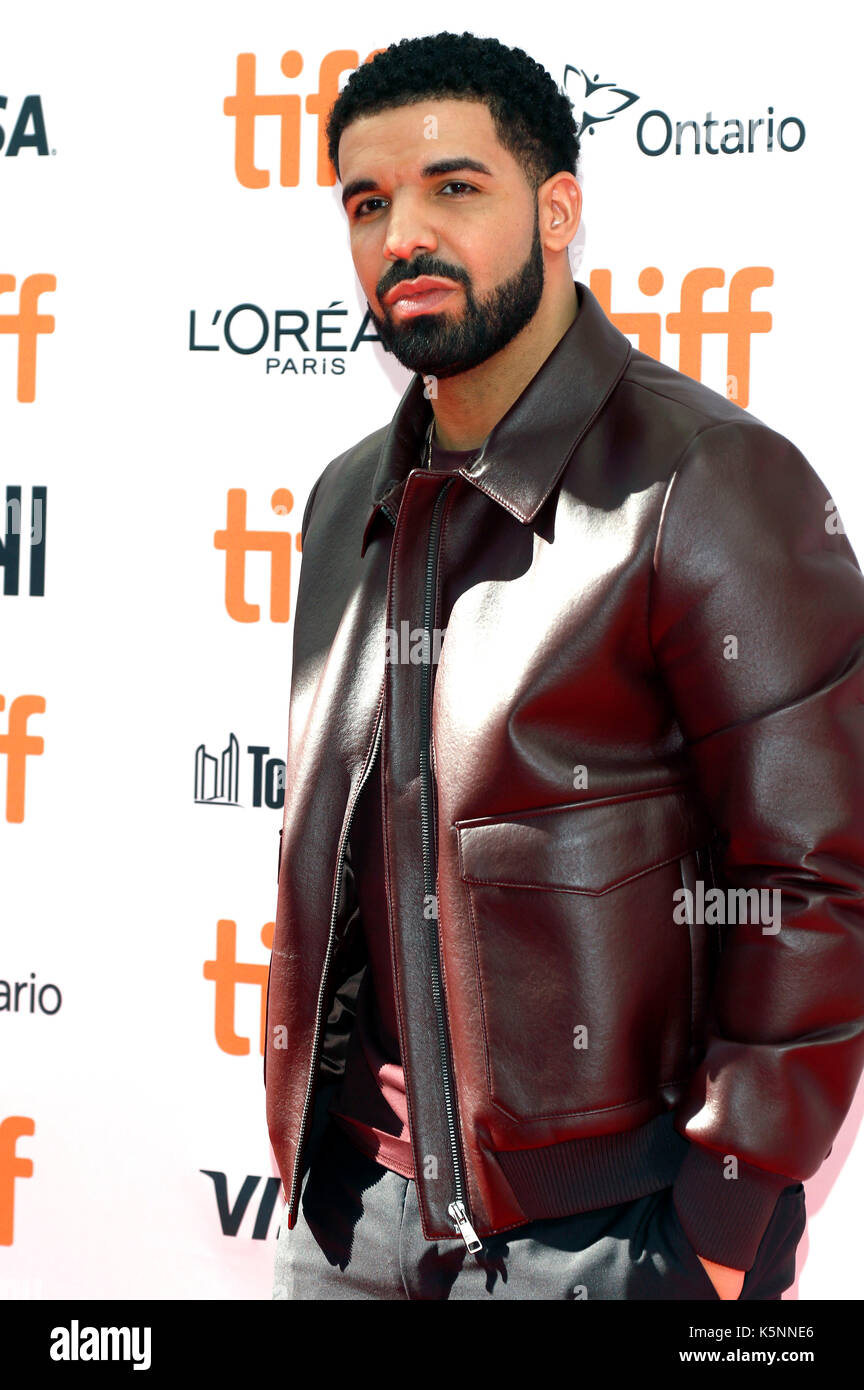 Drake frequentando il 'l'effetto carter' premiere durante la XLII toronto international film festival alla principessa di Galles Theatre il 09 settembre 2017 a Toronto in Canada Foto Stock