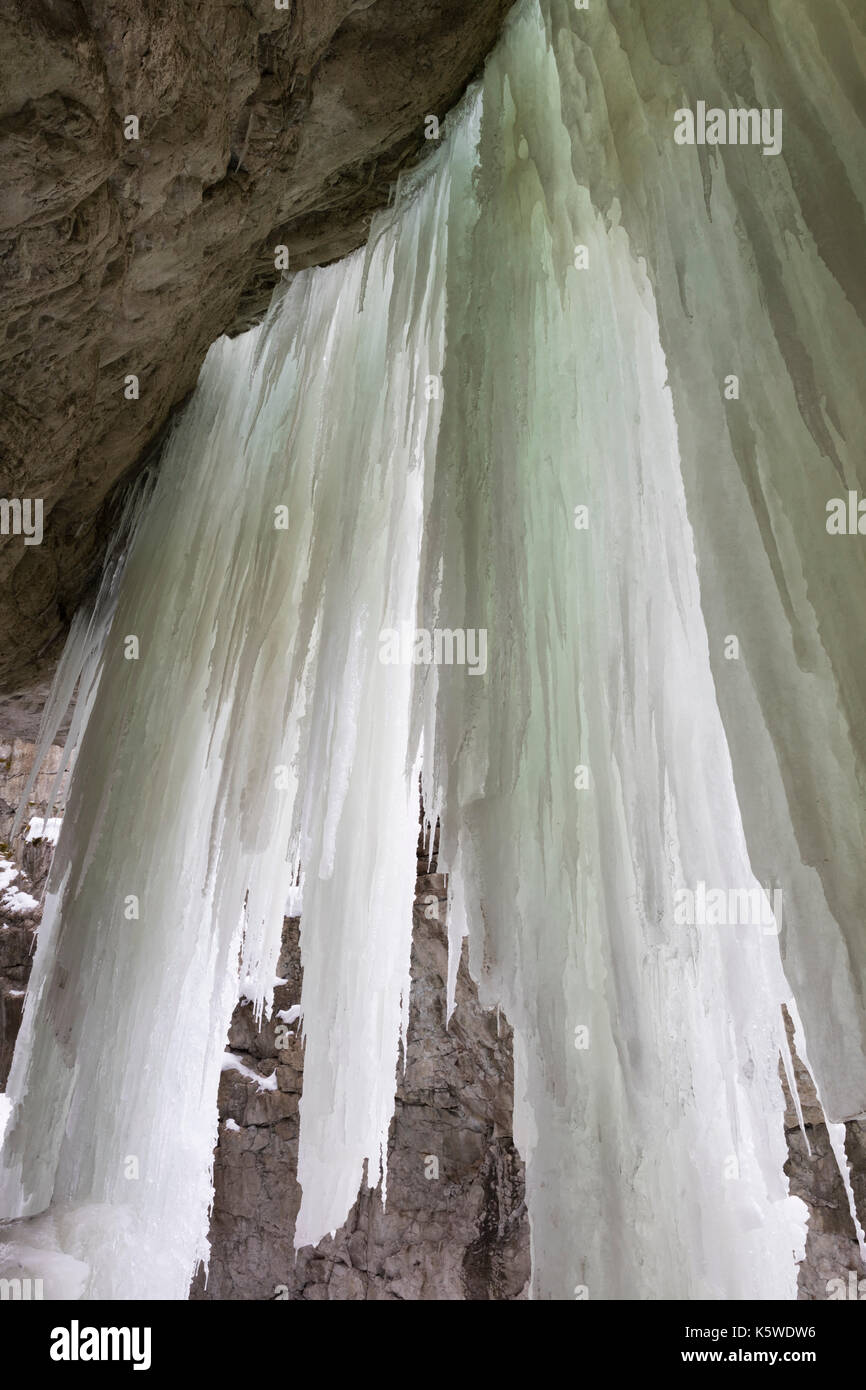 Icicle, Baviera, Germania, Europa Foto Stock