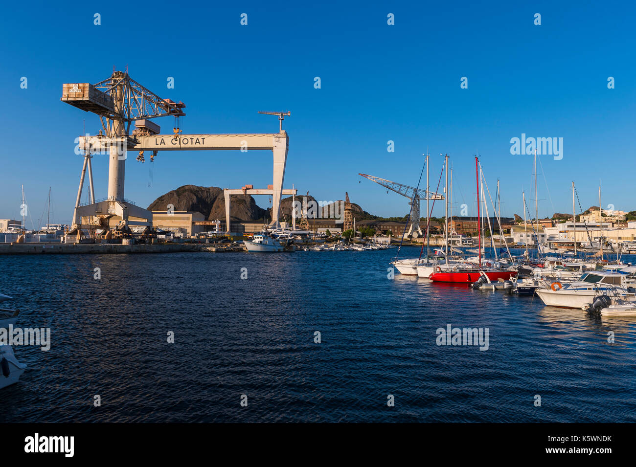 La Ciotat Bouches du Rhône Provence Francia , Foto Stock