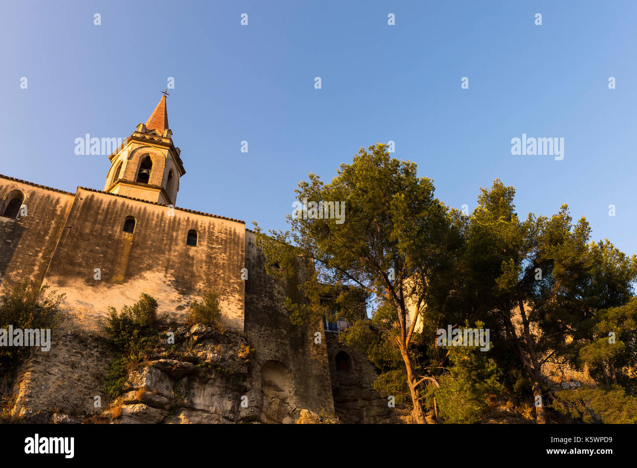 Village de La Cadiere D'azur Var Francia Foto Stock