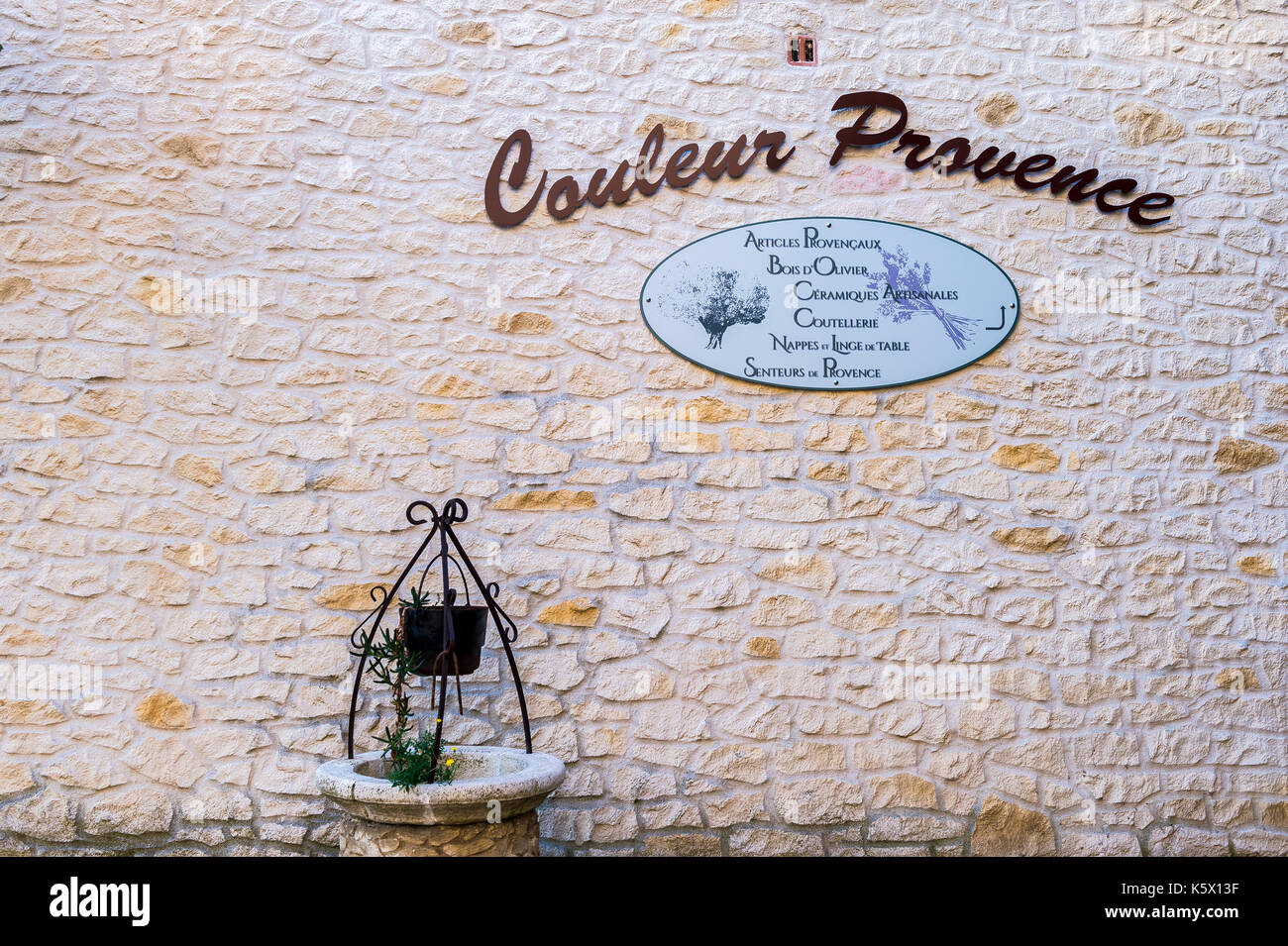 Borgo Medioevale du Castellet Var Francia Foto Stock