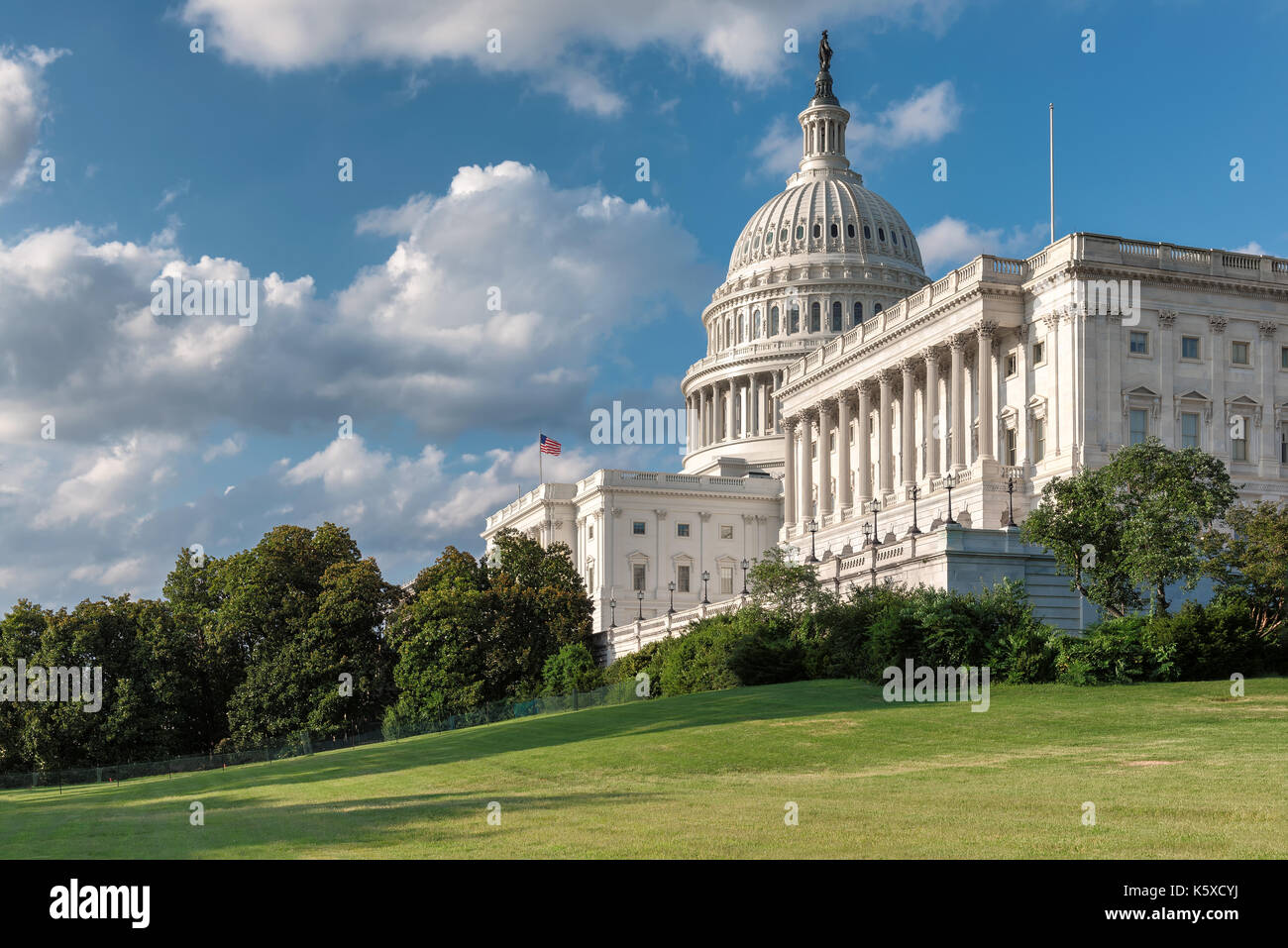 Washington dc, us Capitol Building al tramonto. Foto Stock
