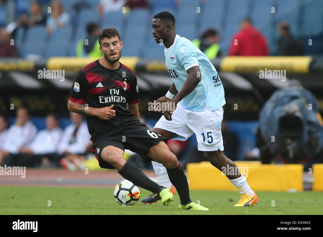 Italia, Roma, 10 settembre 2017: bastos durante la partita di calcio di serie a del campionato italiano tra Lazio vs Milano in stadio Olimpico di Roma il 10 settembre 2017. Foto Stock