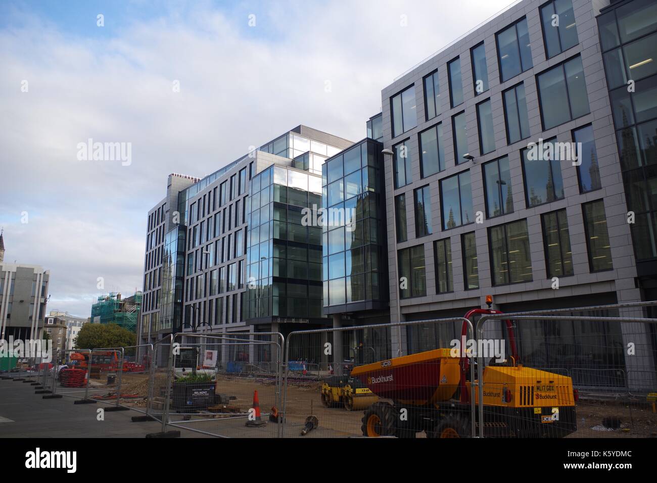 Marischal Square, Broad Street, Aberdeen City Centre Development. Scozia, Regno Unito. Settembre 2017. Foto Stock