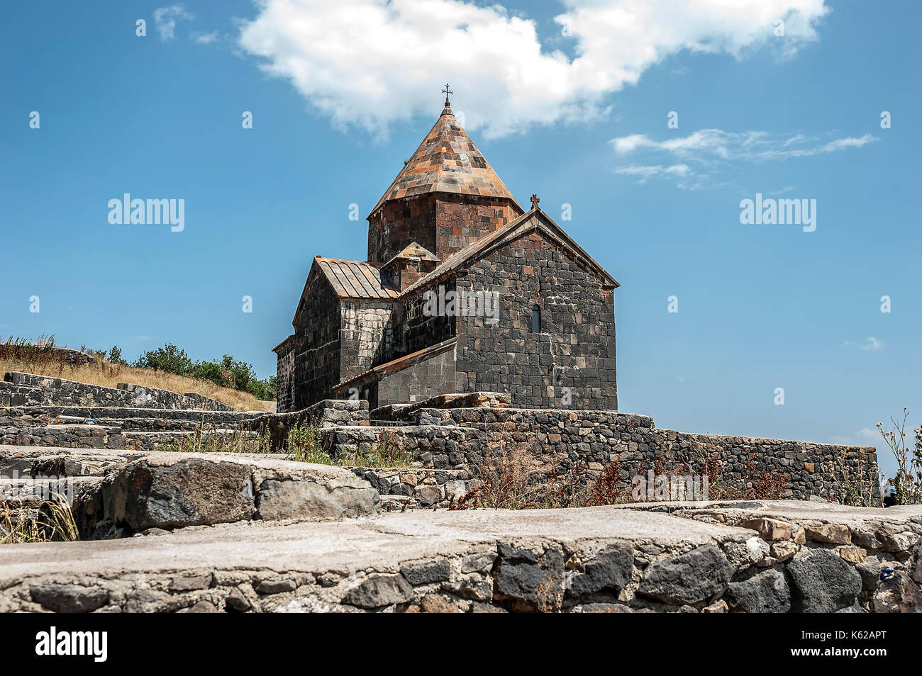 Armenia. La chiesa di st. astvatsatsin nel monastero di sevanavank. Foto Stock