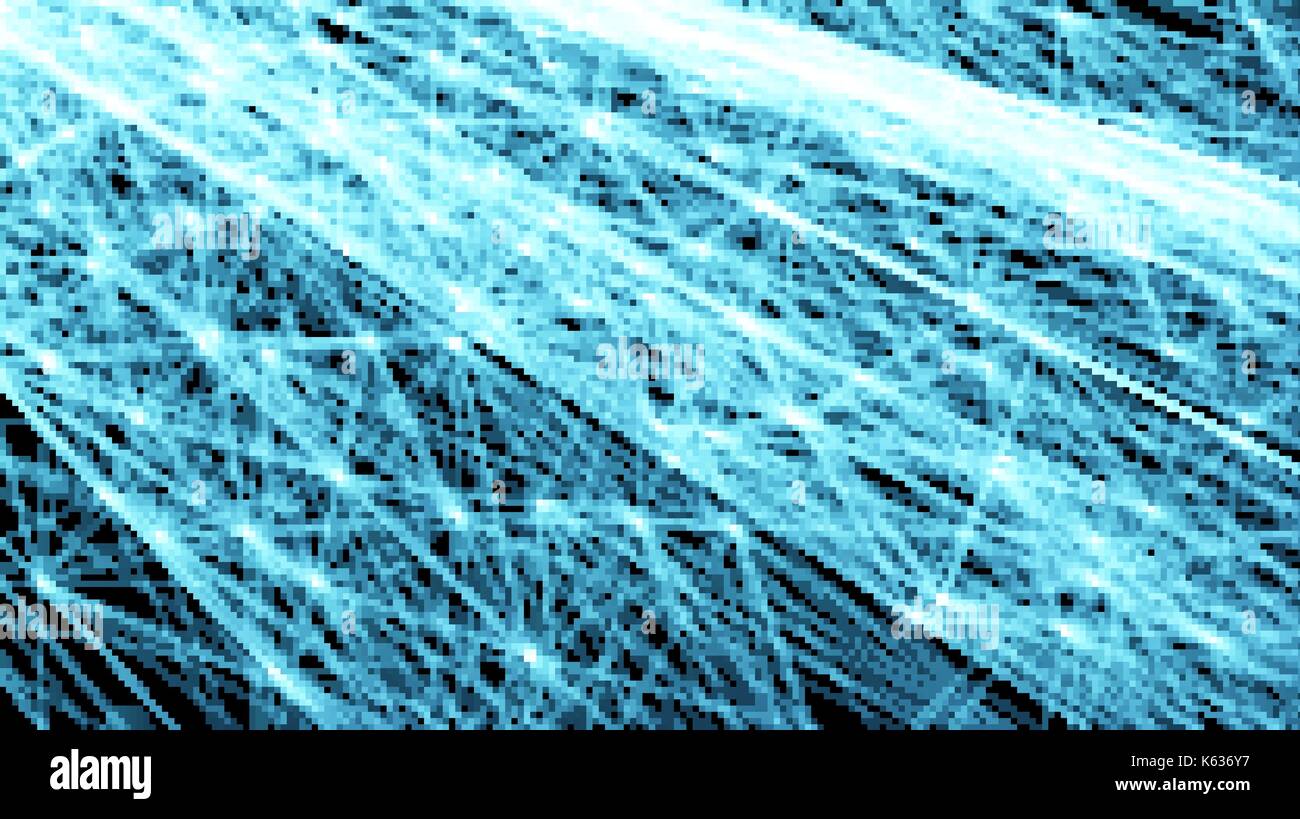 Abstract linee avveniristiche e punti griglia. intrecciarsi web, una rete di funi, un insolito geometrico e nero blu modello di vettore per brochure, poster, web card e il libretto allegato modello. Illustrazione Vettoriale