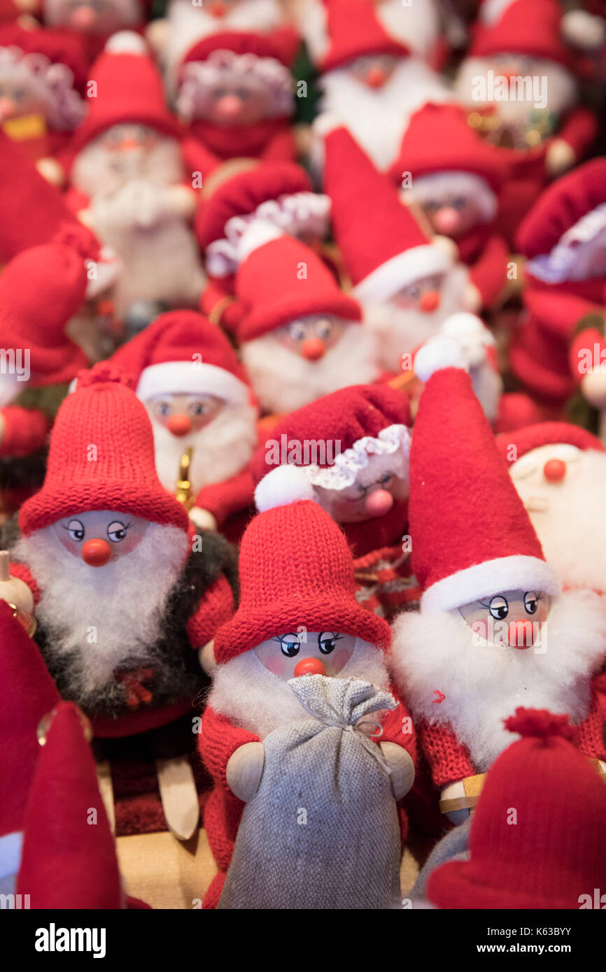 Elf natale decorazioni, Tallinn, Estonia, europa Foto Stock