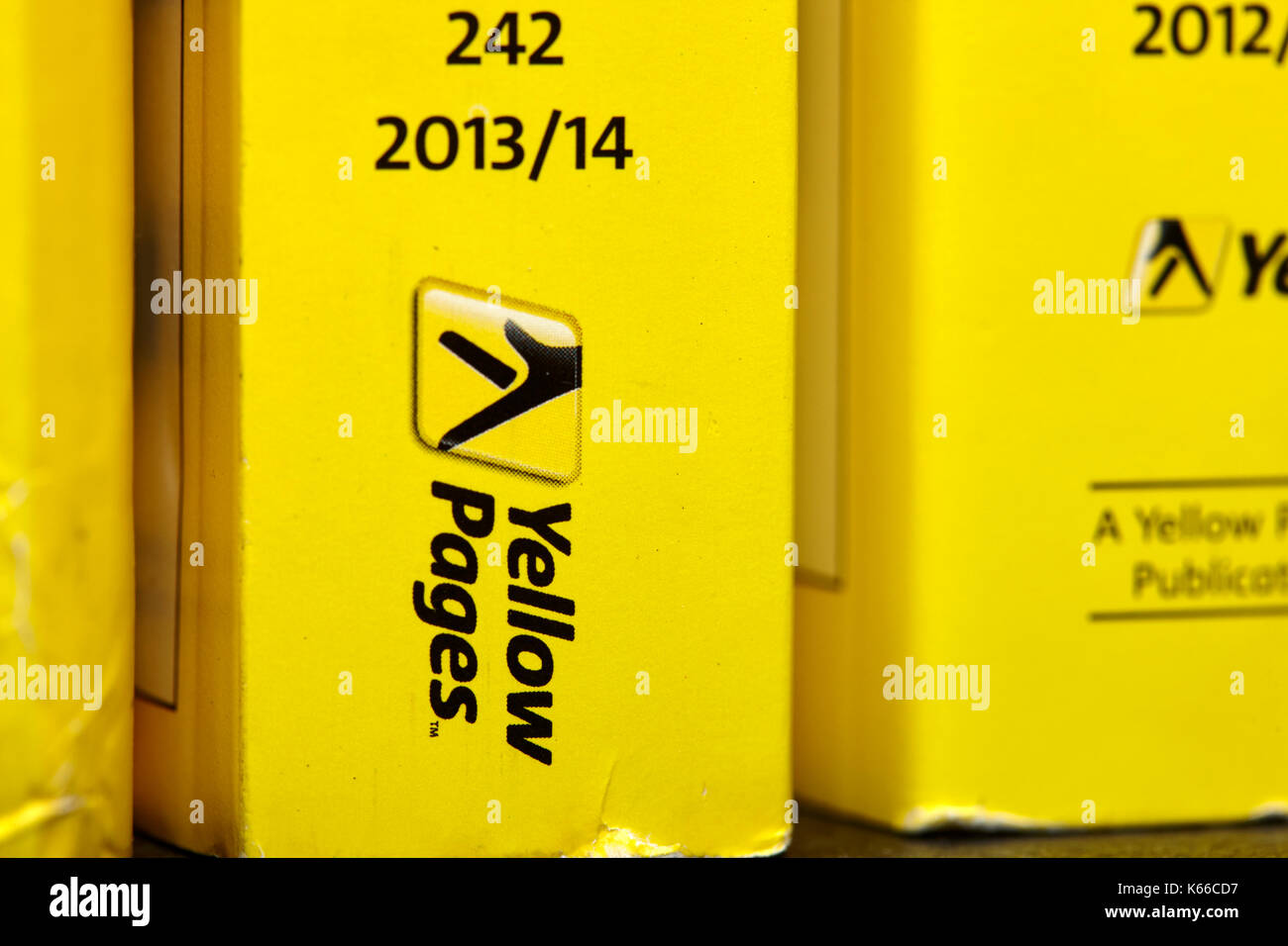 Pagine gialle classificati elenco telefonico edizione della carta regno unito Foto Stock