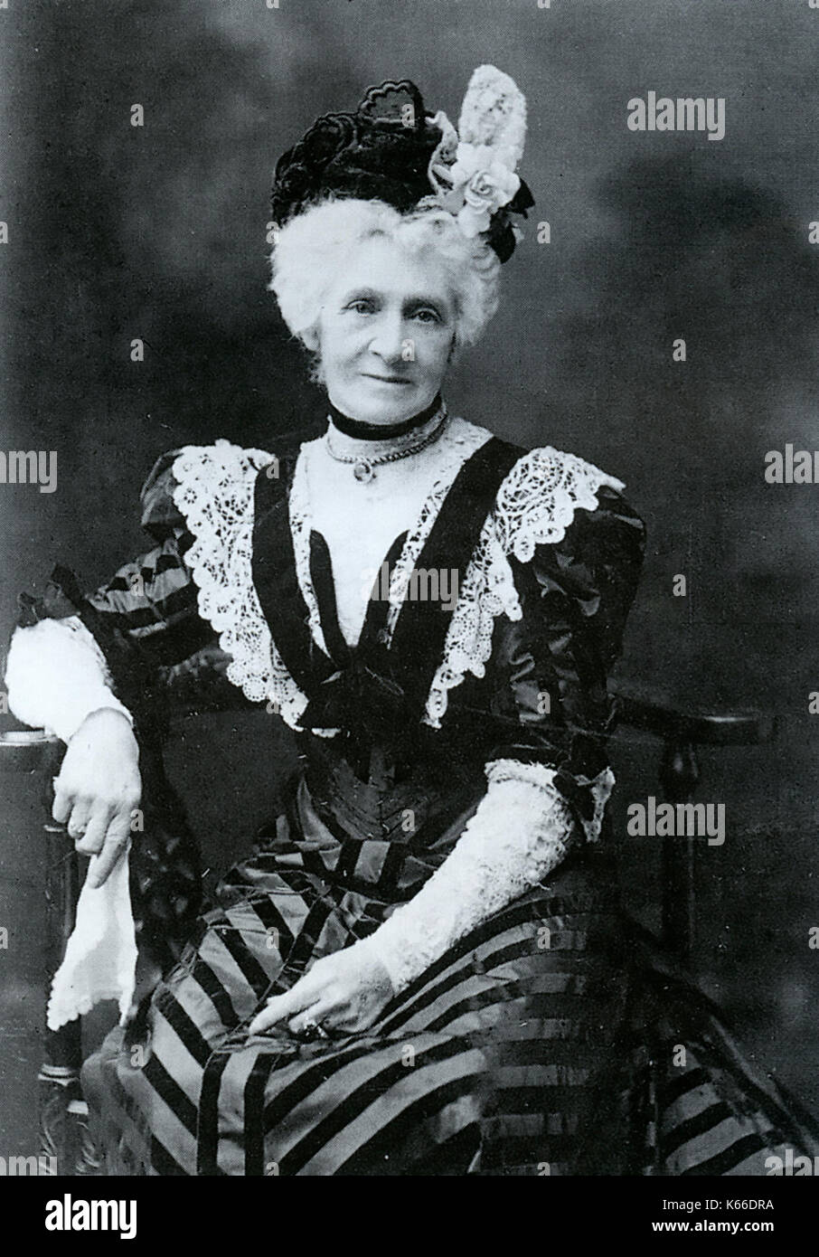 Rose SELFRIDGE (1860-1918) moglie di un uomo d'affari americano che fondò il famoso negozio Foto Stock
