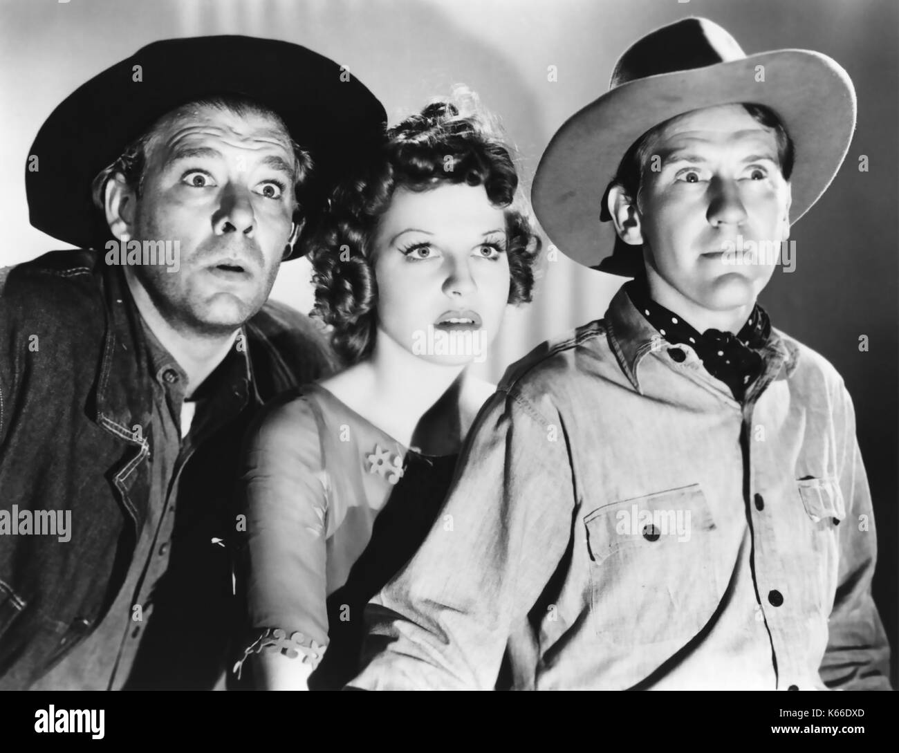 Uomini e topi 1939 United Artists film con da sinistra: Lon Chaney Jnr, Betty Campo, Burgess Meredith Foto Stock