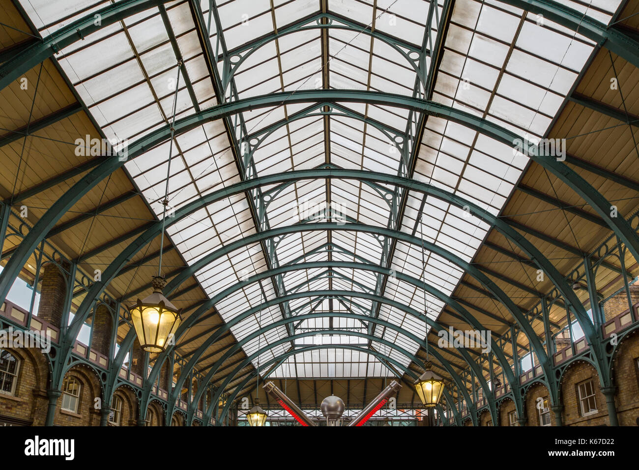 Foto degli interni del Covent Garden Foto Stock