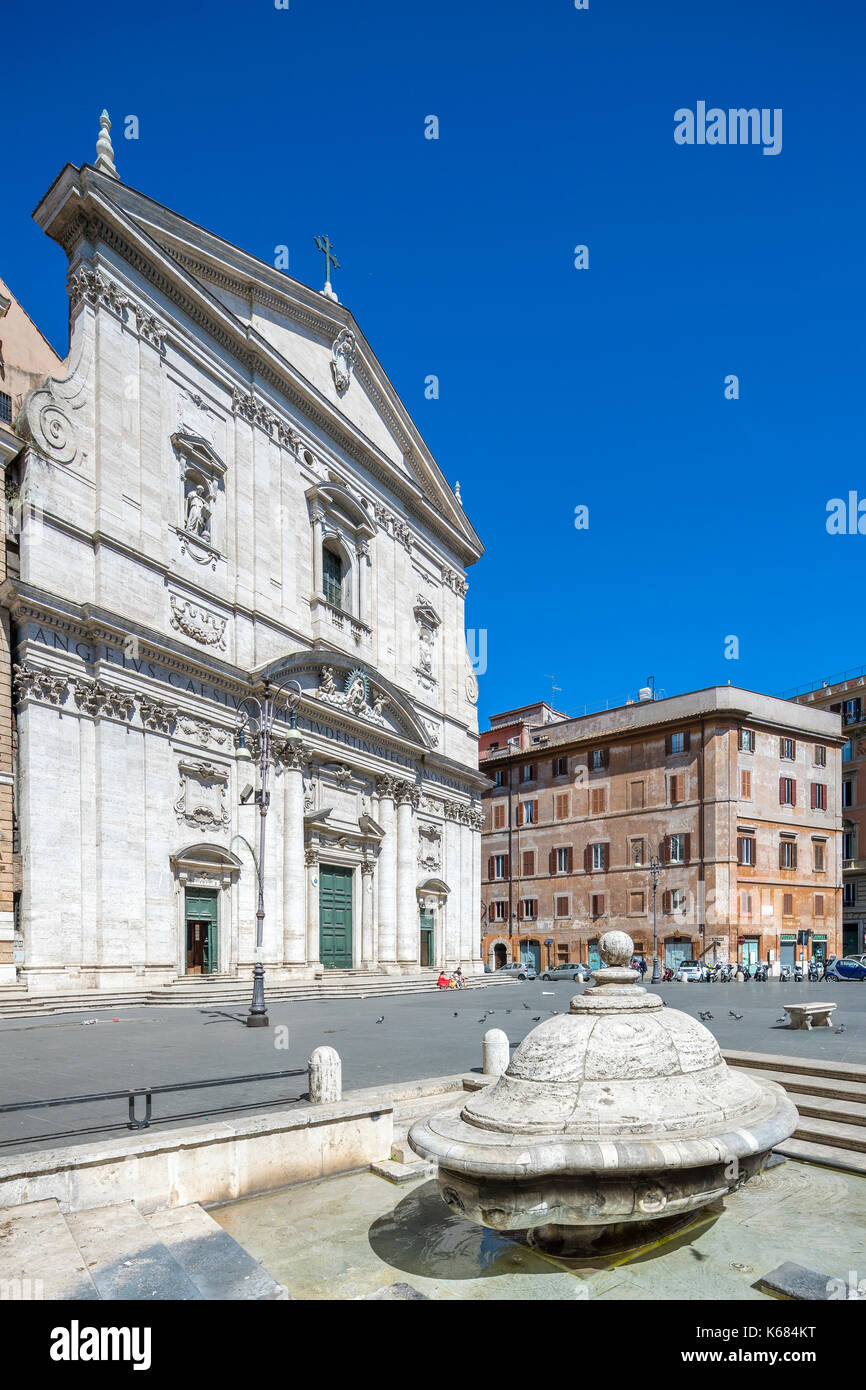 Santa Maria in Vallicella in piazza della chiesa nuova, Roma, lazio, L'Italia, l'Europa. Foto Stock