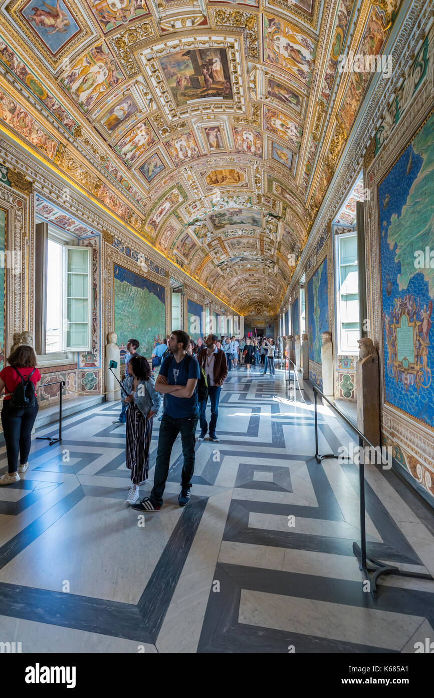 Museo del Vaticano, Città del Vaticano, Europa. Foto Stock