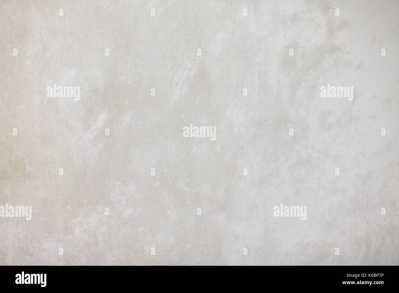 Bianco parete in cemento di colore bianco per lo sfondo texture Foto Stock