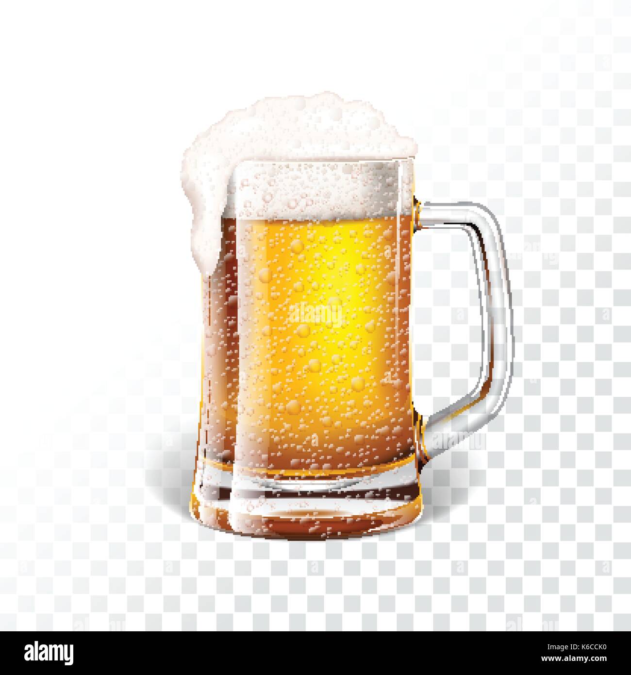 Boccale Da Birra In Vetro Trasparente Korn 'Follow The Leader' 0,5 L, Merch Ufficiale