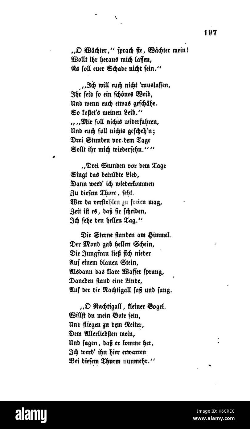 De Poetischer Hausschatz des Auslandes (Wolff) 197 Foto Stock