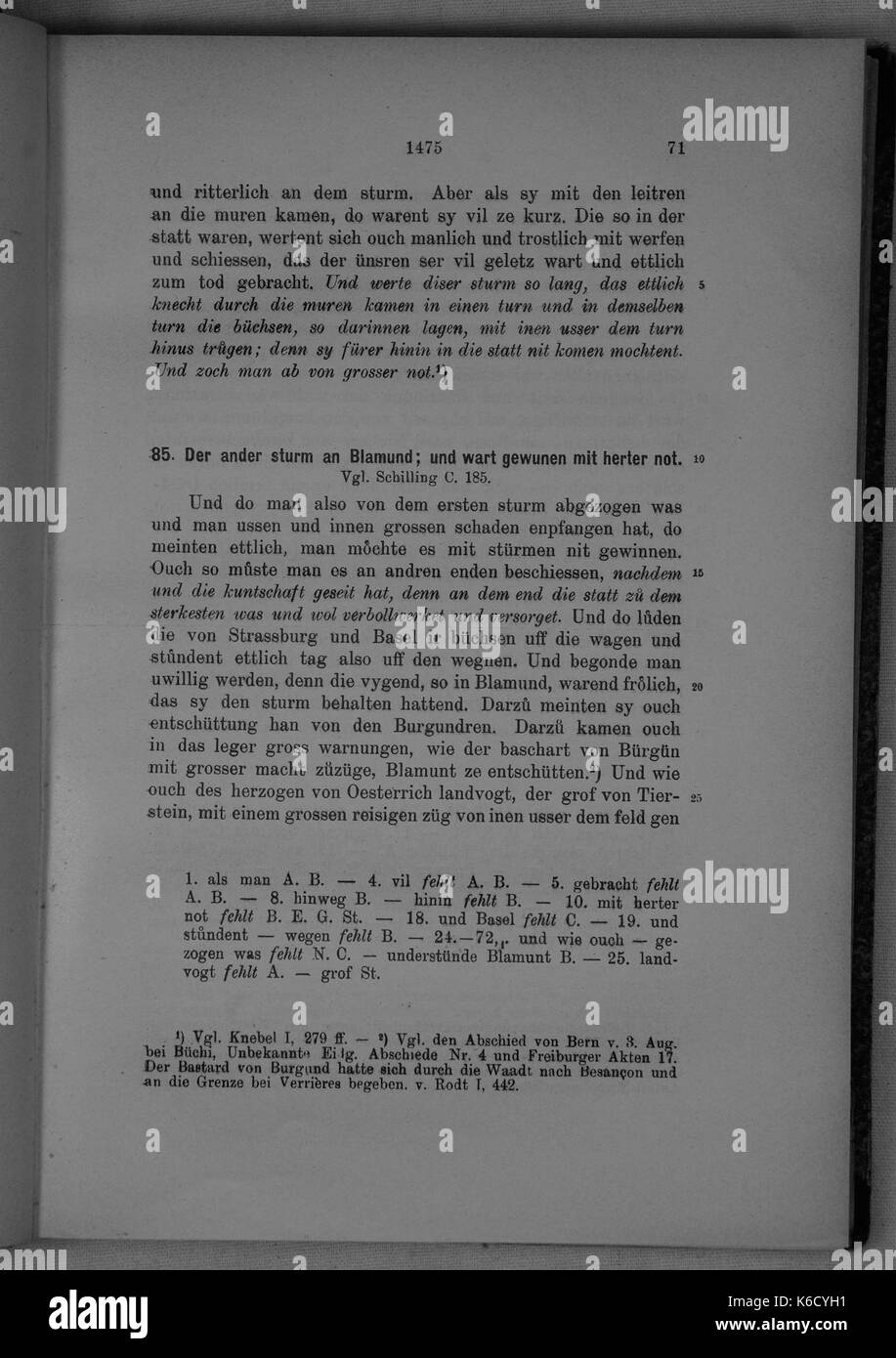 Burgunderkriege (Molsheim) 071 Foto Stock