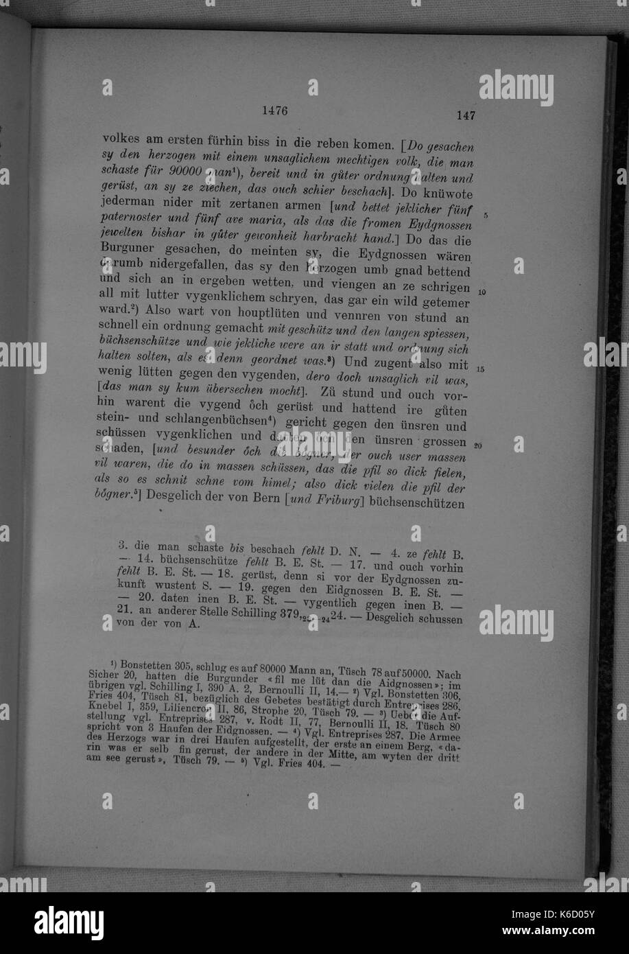 Burgunderkriege (Molsheim) 147 Foto Stock