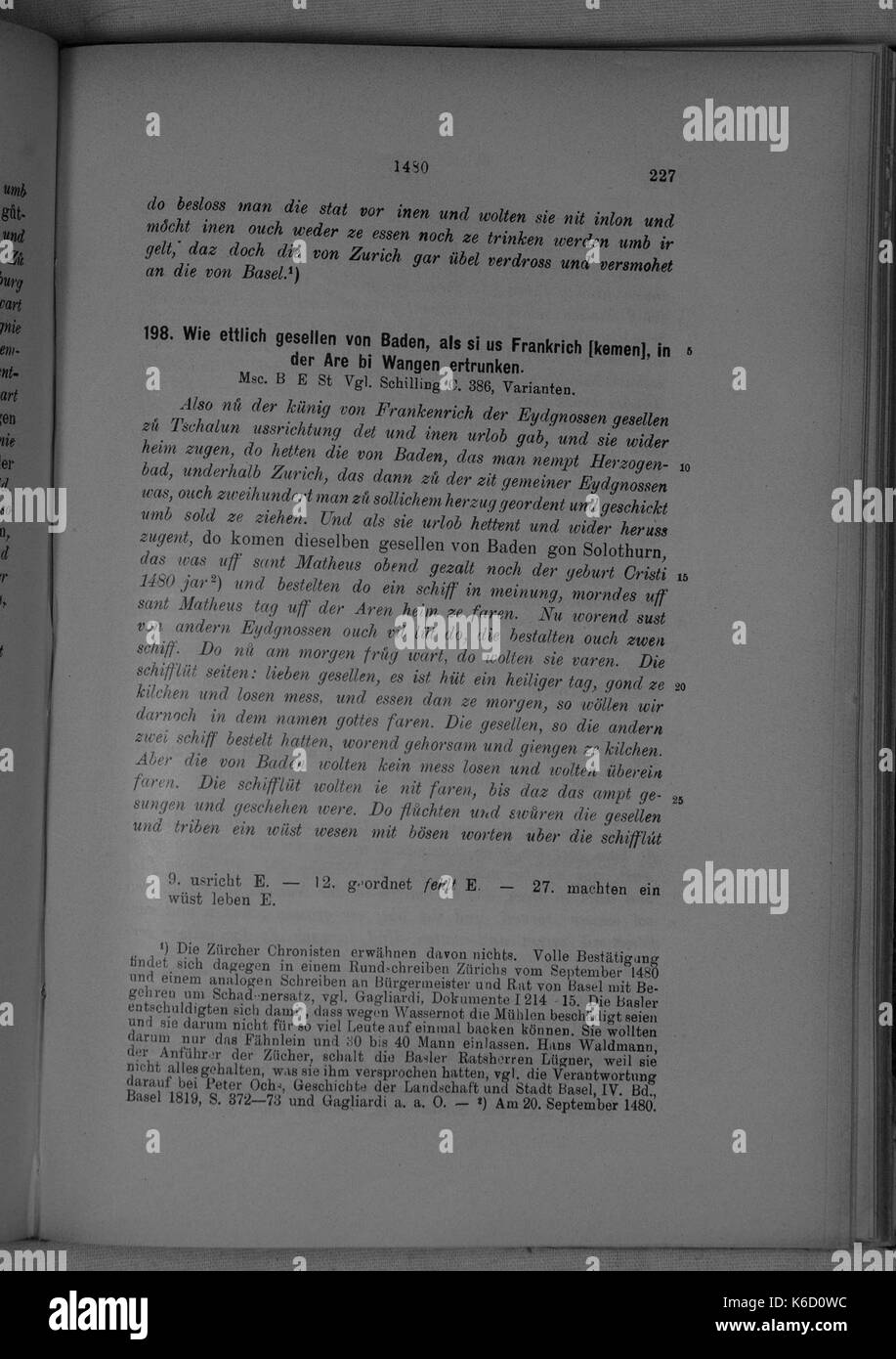 Burgunderkriege (Molsheim) 227 Foto Stock