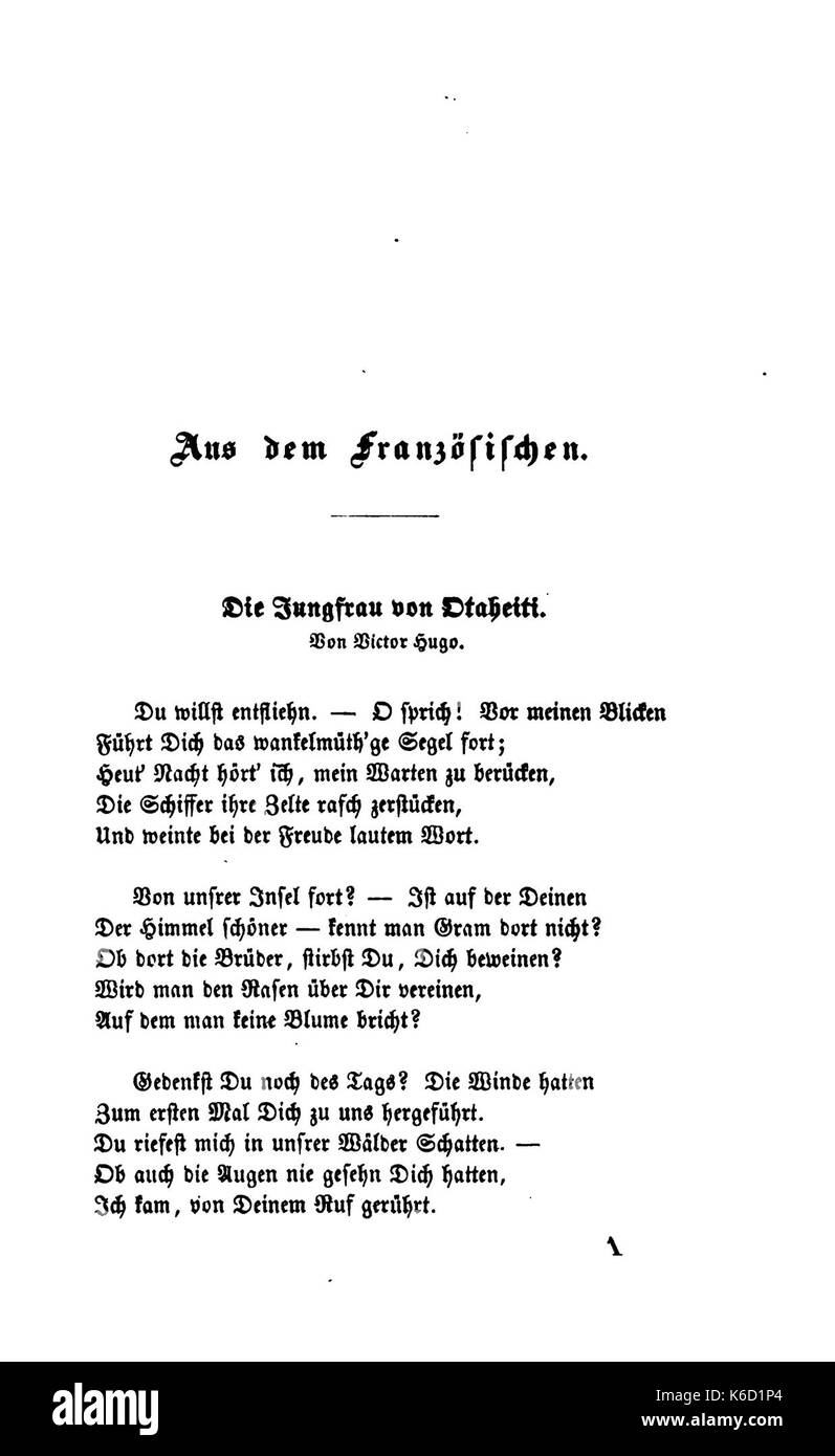 De Poetischer Hausschatz des Auslandes (Wolff) 001 Foto Stock