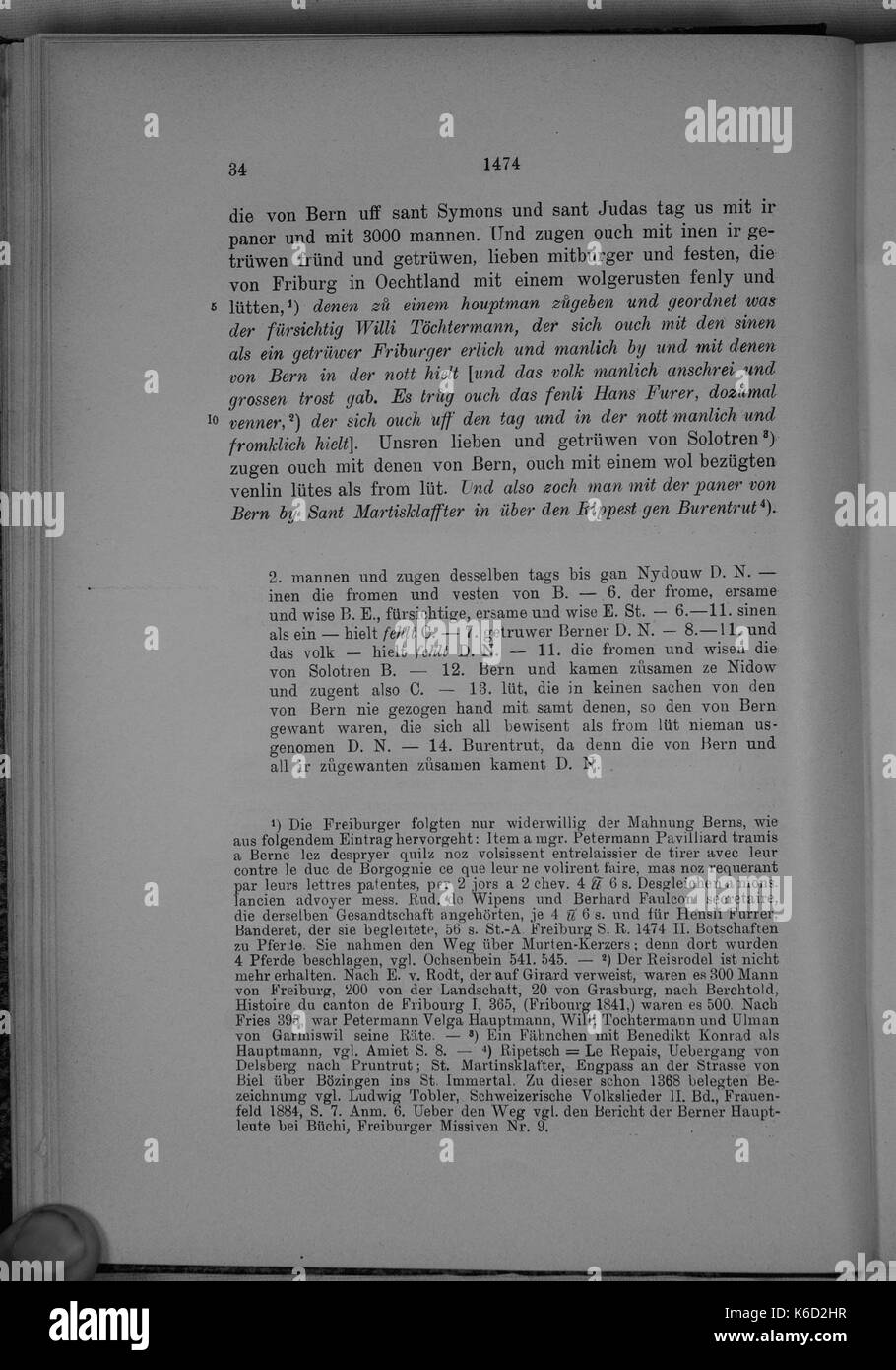 Burgunderkriege (Molsheim) 034 Foto Stock