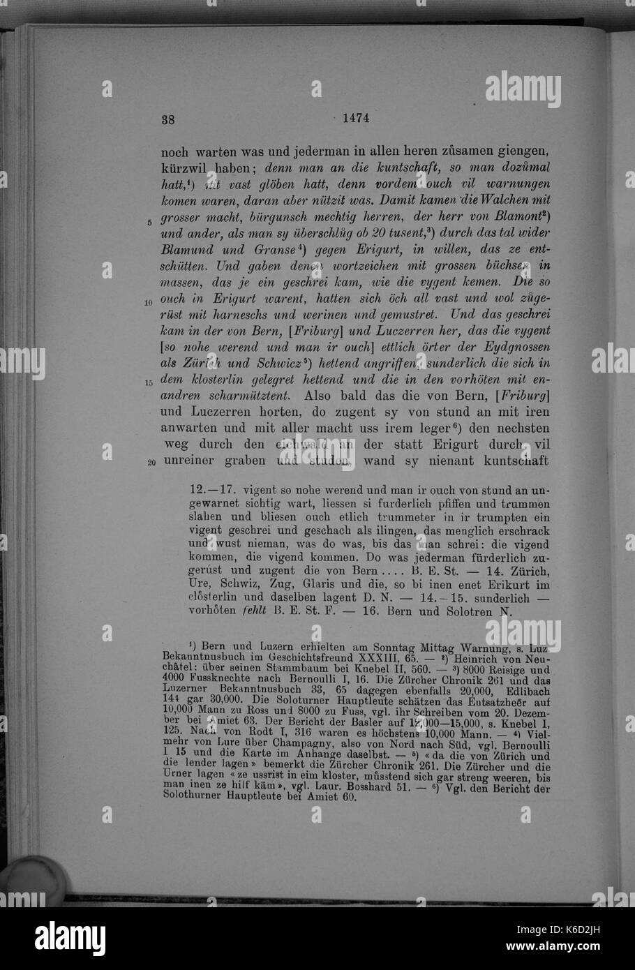 Burgunderkriege (Molsheim) 038 Foto Stock