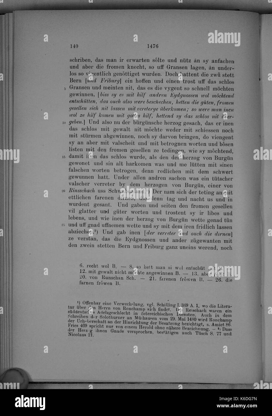 Burgunderkriege (Molsheim) 140 Foto Stock