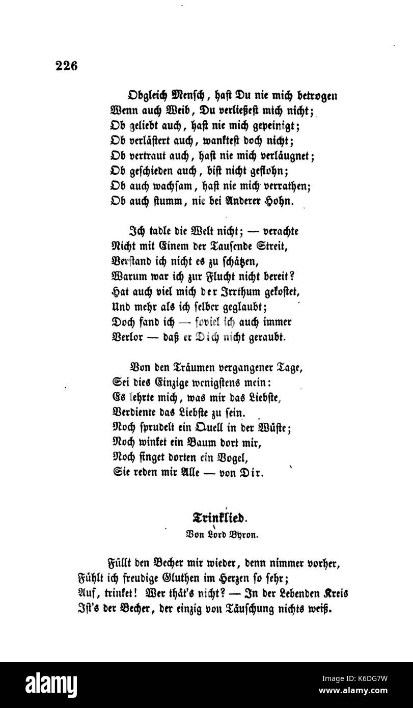 De Poetischer Hausschatz des Auslandes (Wolff) 226 Foto Stock