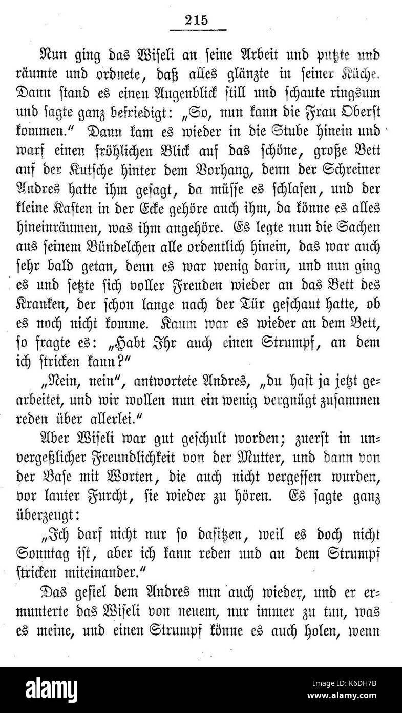 De Heimatlos (Spyri) 215 Foto Stock