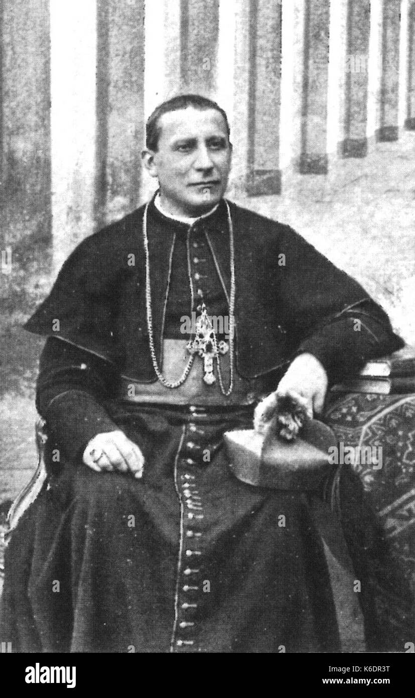 Il Cardinale Giuseppe Gamba Foto Stock Il Cardinale Giuseppe Gamba Foto Stock