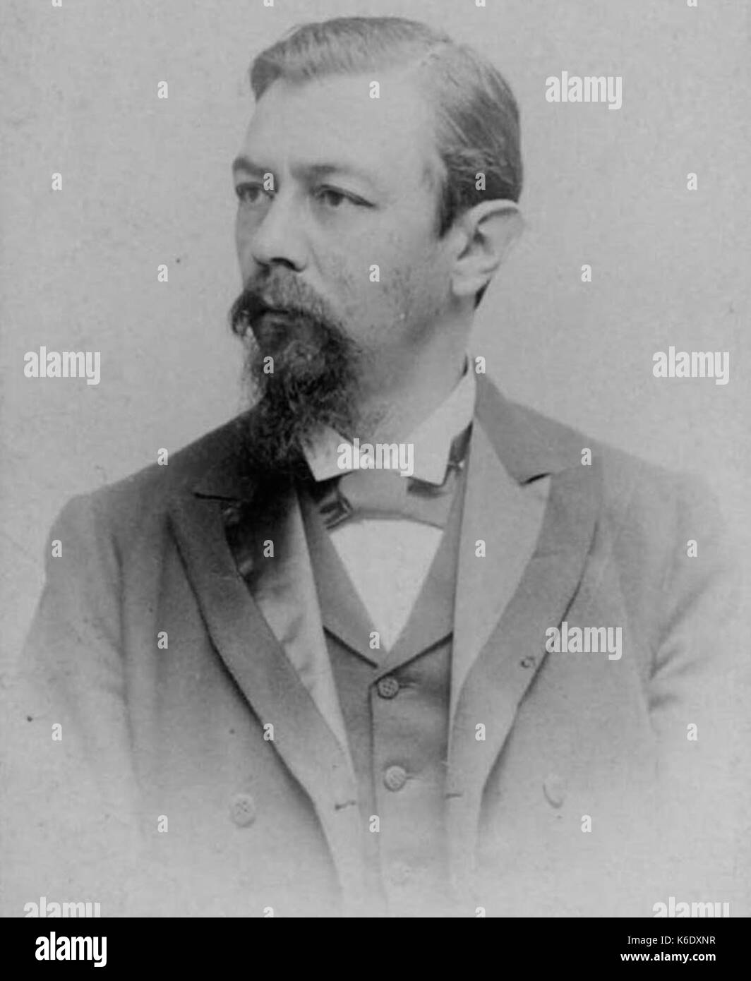 Carl Bezold CdV (ritagliate) Foto Stock